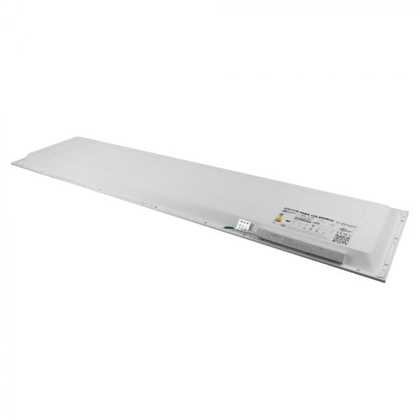 LED-panel 119,5x29,5x3 50W 4000K 5500lm vit rektangulär Ecolight