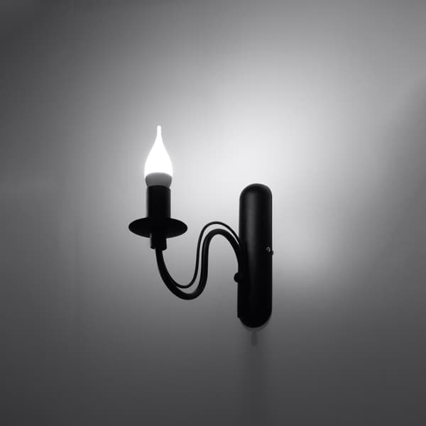 Væglampe PALADA Sort Pure Lume PU.0220
