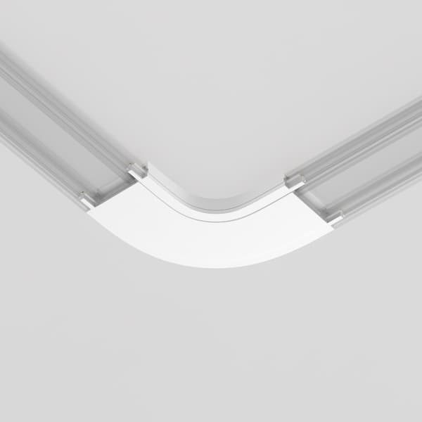 RADITY Maytoni Technical buet hvid magnetisk skinneforbindelse