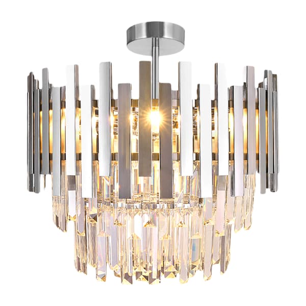 Kristallkrona Aspen krom 6xE14 Milagro ML8809