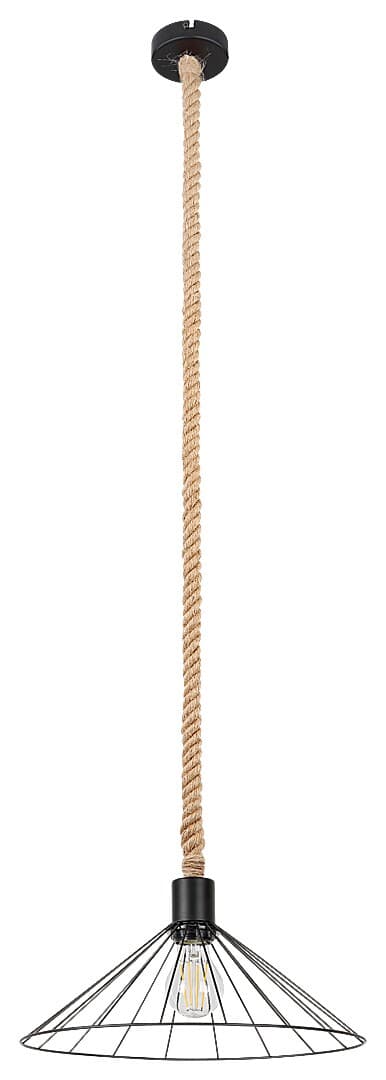 Pendellampe E27 1x40W sort farve 5271 Daryl Rabalux