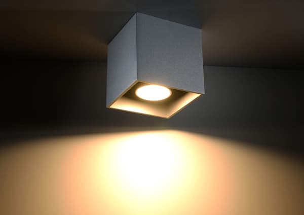 Spot QUAD 1 Grå Sollux Lighting SL.0024