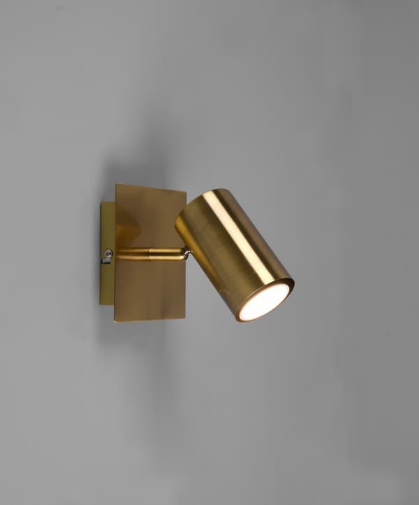 Väggspotlight MARLEY guld Trio 802400104