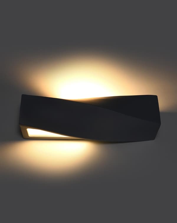 Væglampe SIGMA SORT Sollux Lighting SL.0870