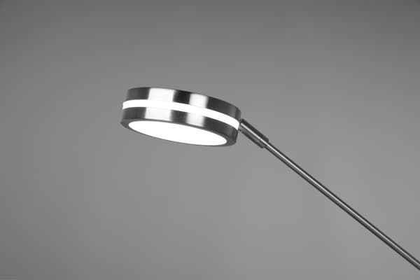 LED gulvlampe FRANKLIN sølv Trio 426510207
