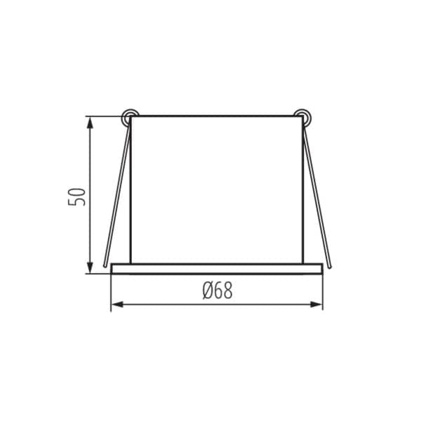 Kanlux SPAG loftarmatur model 27326