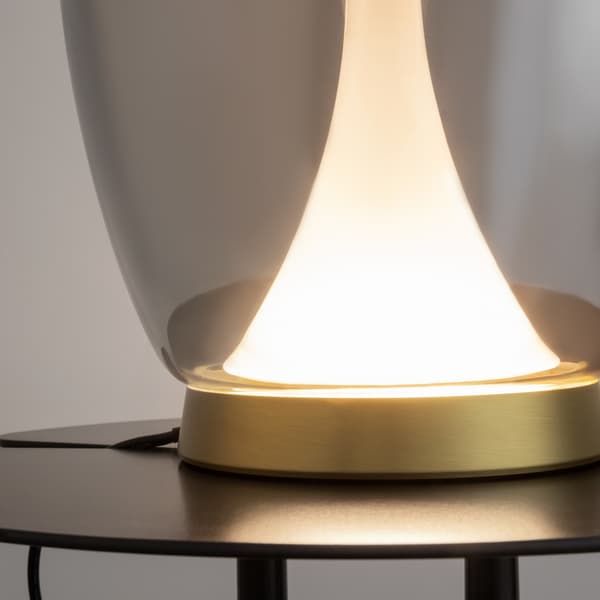 Bordlampe seng røget glas Splash LED 9W Maytoni