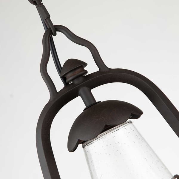 Udendørs pendellampe Gammel bronze E27 60W Miners Elstead