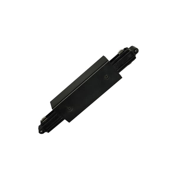 Marvi Track Connector Parallel Long Italux sort lige skinneforbinder