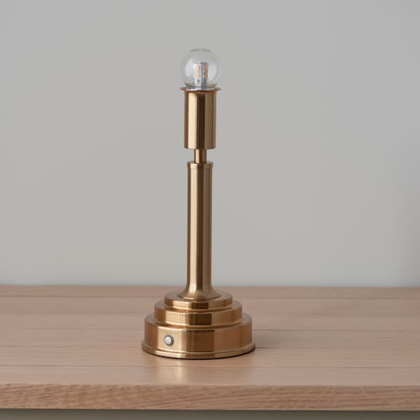 Bordlampefod trådløs touch messing trinvis LED-base 1.5W UPTON Endon