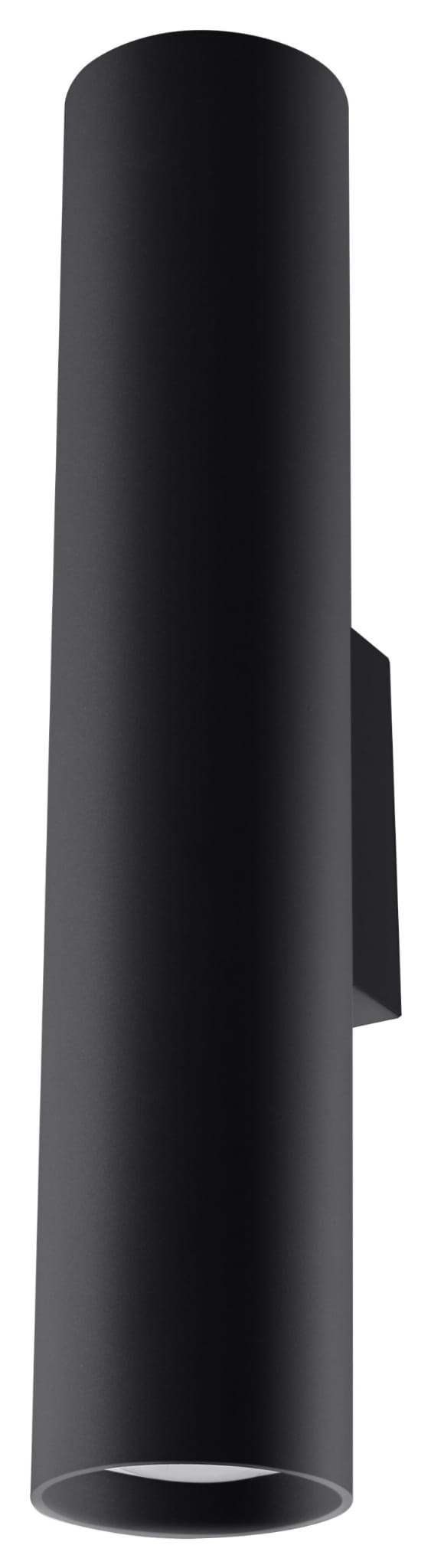 Seinävalaisin LAGOS 2 Musta Sollux Lighting SL.0330