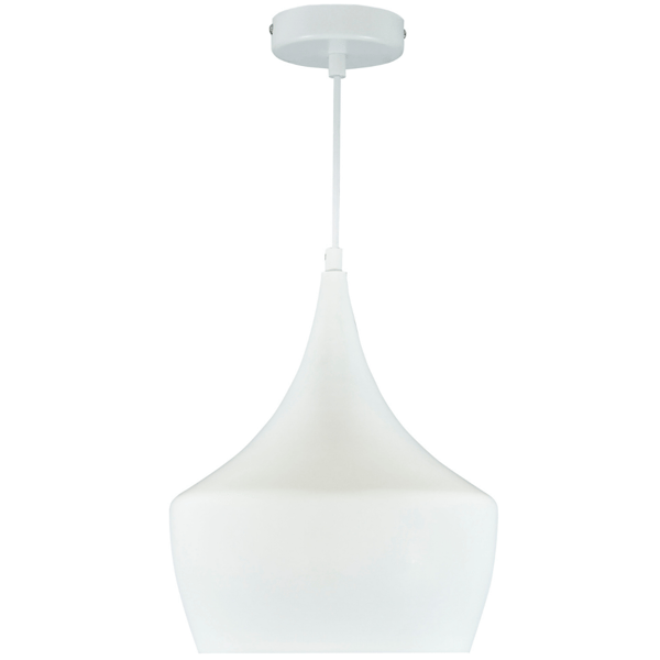 Hänglampa vit-guld E27 MODERN 306760 Polux