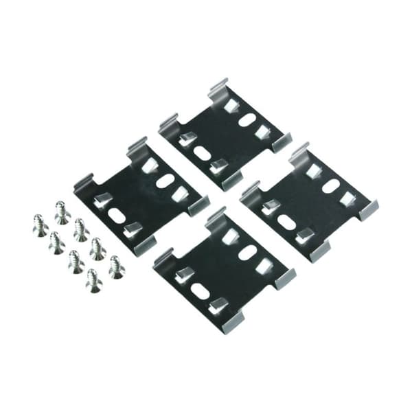 2-pack 60 cm långa vita LED-underskåpslampor 9W med rörelsesensor och strömadapter DPM