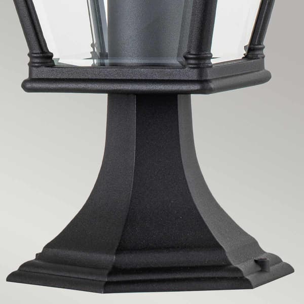 Klassisk utomhusgolvlampa E27 60W Bayview Elstead