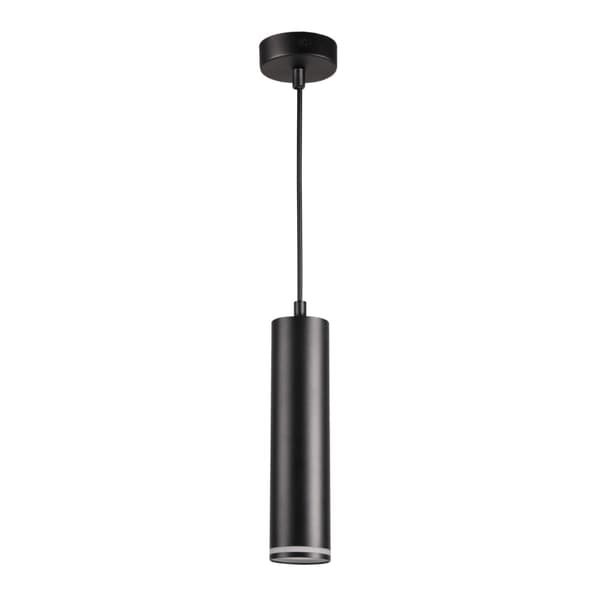 Polux PARIS sort rør pendelspot 1xGU10 10W