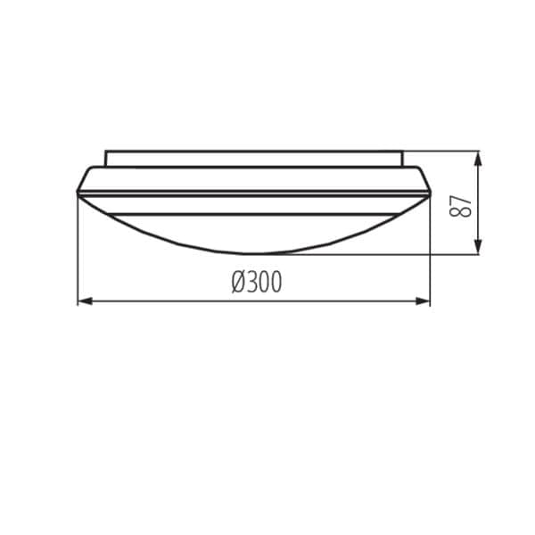Kanlux DABA serie 19062 IP66 loftlampe