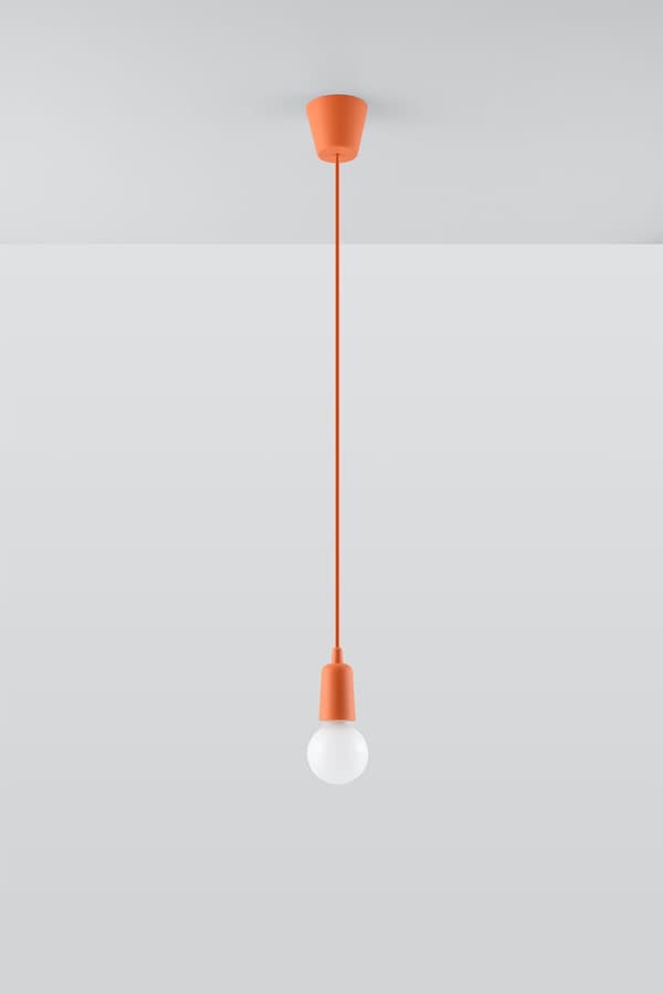 DIEGO 1 pendel, orange Sollux Lighting SL.0584