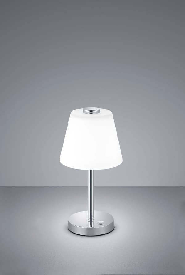 Bordlampe EMERALD krom Trio 525490106