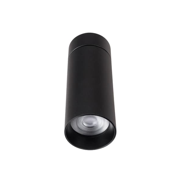 Moderne bevægelig rund sort LED 9W HALO Maxlight loftspot