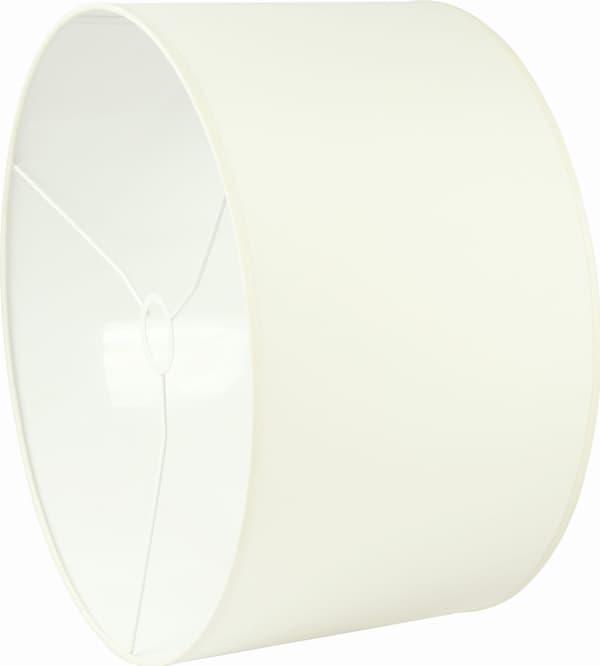 Cylindrisk lampeskærm ecru 45/25