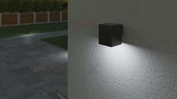 Kanlux GORI -sarjan ulkoseinävalaisin, malli 29000