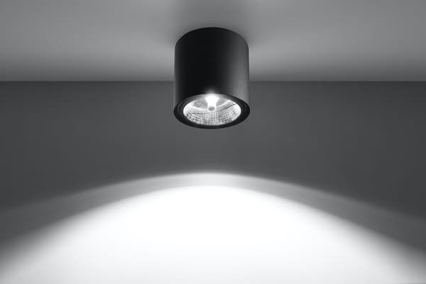 Spot TIUBE sort Sollux Lighting SL.0697