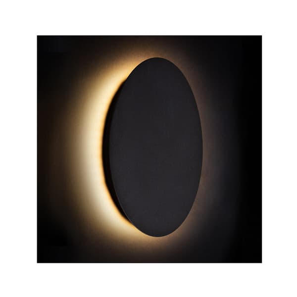 Væglampe LED Nowodvorski RING sort, stål 7635