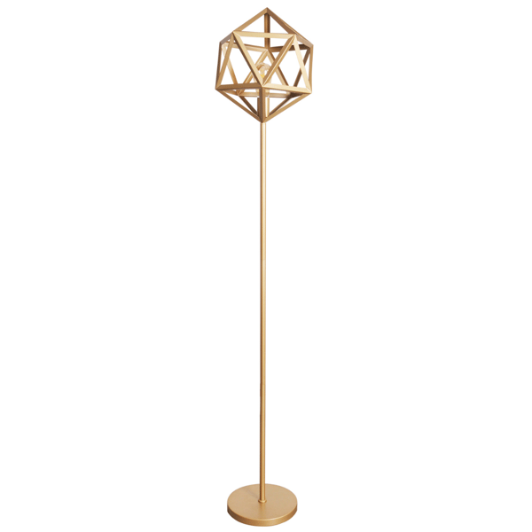 Gulvlampe guld 1xE27 DENMARK 318855 Polux