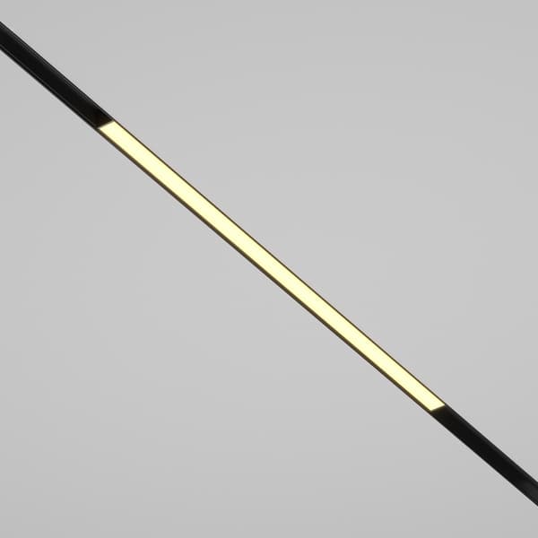 Sort lineær LED-skinnespot 24W 2700K BASIS Maytoni Technical