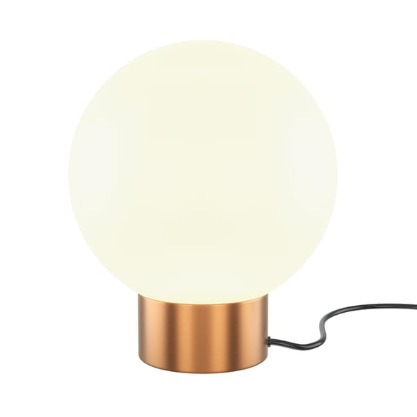 Bordslampa glaskula med guldfäste Basic form 1xE14 40W Maytoni