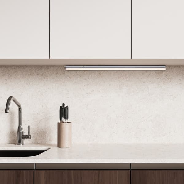 Hvid underskabsbelysning 89 cm til køkken, variabel LED-farve 12W BAREG Rabalux