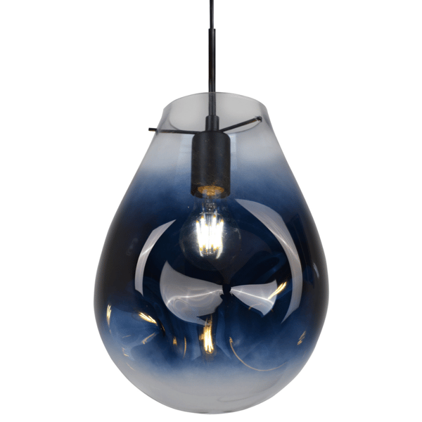 Pendellampe blå E27 KIMBERLY 316257 Polux