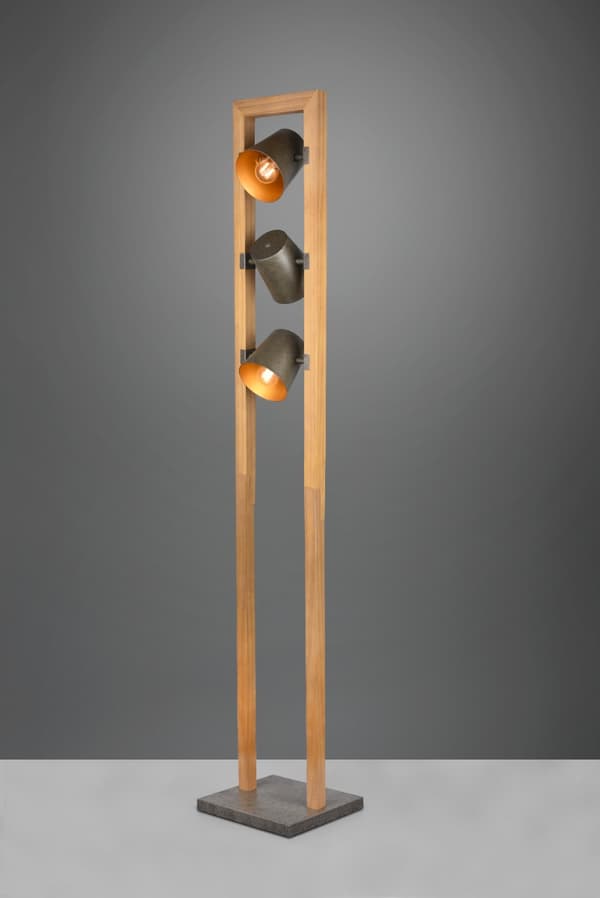 BELL gulvlampe sølv Trio 401900367