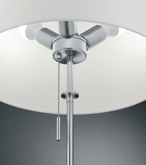 LYON gulvlampe sølv Trio 409100307