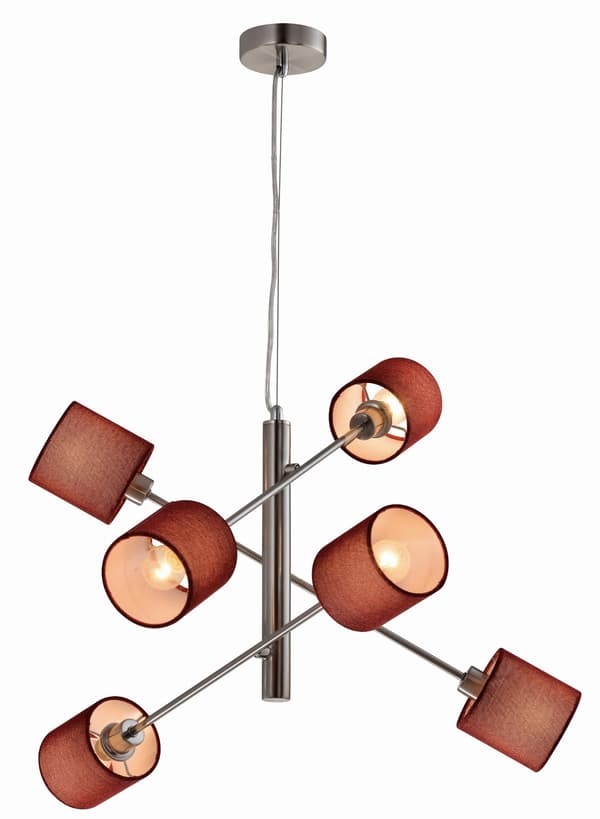Candellux SAX 36-70722 silverkrona