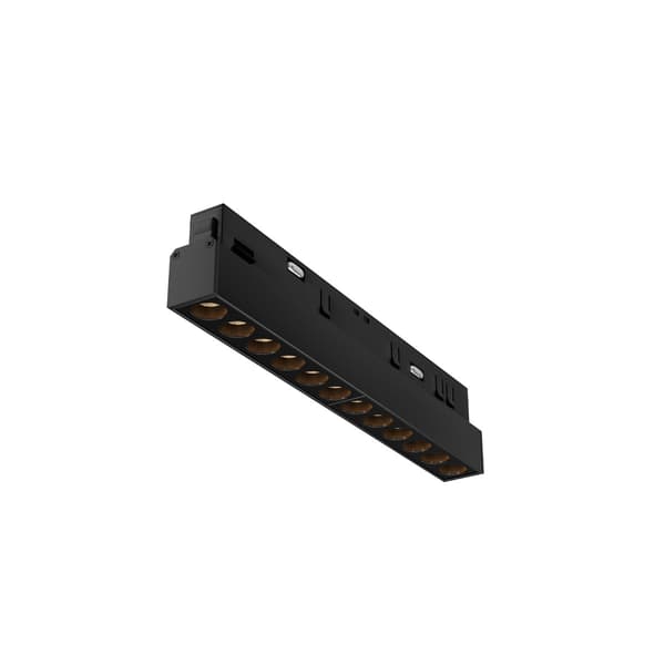 Sort lineær LED-skinnespot 12W 2700K POINTS Maytoni Technical