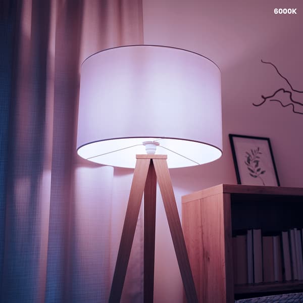 LED-lampa 7W E27 kallvit Eko-Light