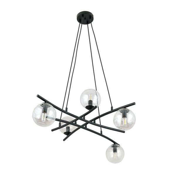 Pendel lysekrone ESSA 5 TRANSPARENT Emibig 1202/5