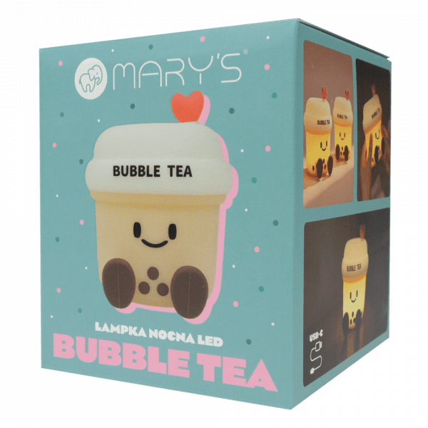 Trådløs natlampe til børn, beige bubble tea LED 2W Mary's