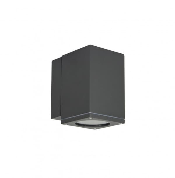 Ulkoseinävalaisin 1xGU10 tummanharmaa IP54 SU-MA M1459 DG