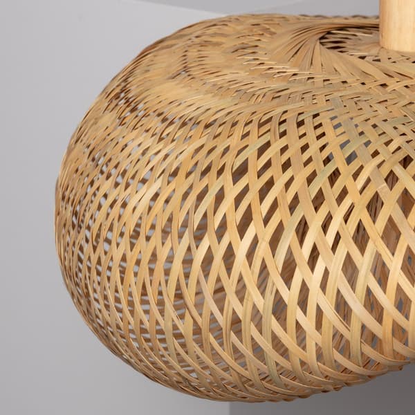 Bambu Hänglampa Hatt Boho Abruzzo Ponti E27