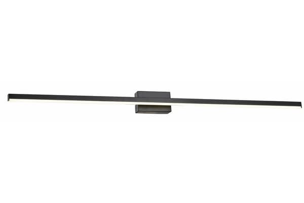 Moderne sort væglampe 100 cm Linea LED 14W REA234031-02 Reality