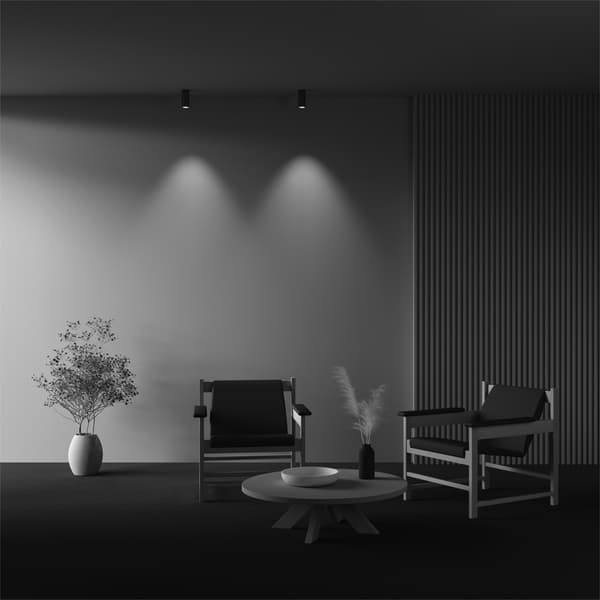 Messing loftspot LED rør 12W FOCUS LED Maytoni