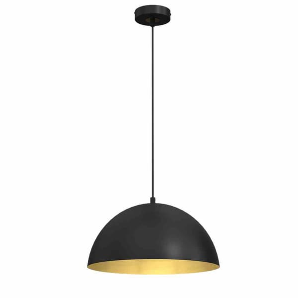 Pendellampe lysekrone Milagro BETA MLP7896 sort / guld