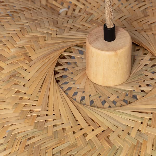 Bambuinen riippuvalaisin Hattu Boho Abruzzo Ponti E27