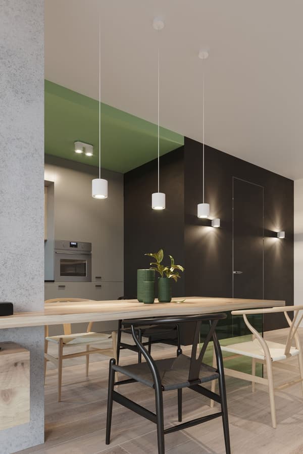 Seinävalaisin ORBIS 1 Valkoinen Sollux Lighting SL.0050