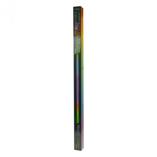 Ecolight 145cm RGB lineær gulvlampe til musik og gaming