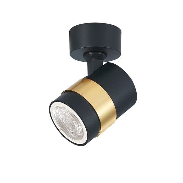 Spot Anillo 1xGU10 musta LP-770/1W BK Light Prestige