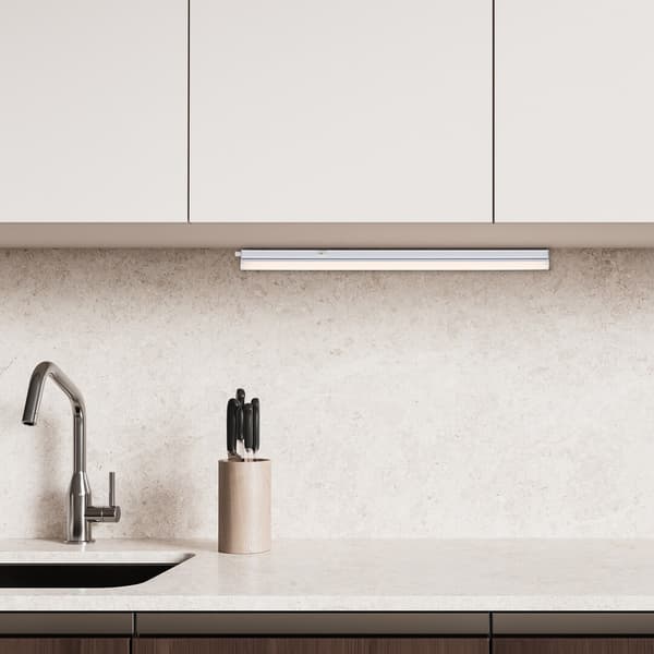 Hvid underskabsbelysning 59 cm til køkken, variabel farve LED 8W BAREG Rabalux