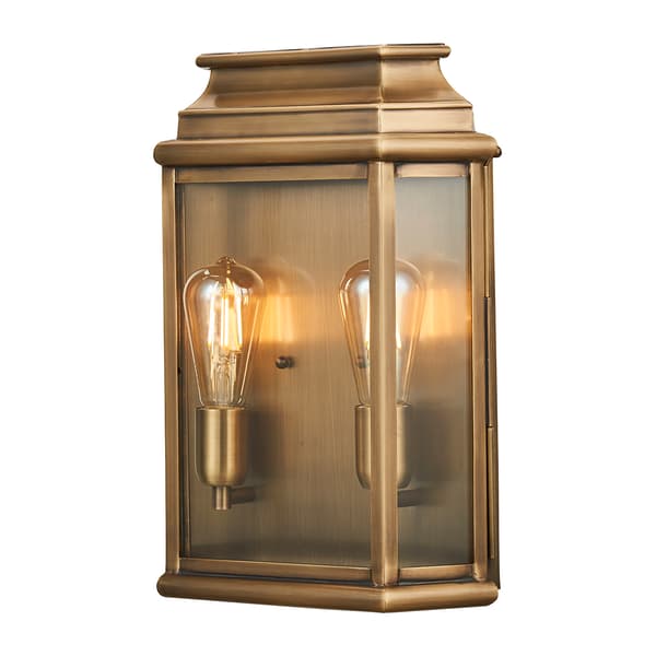 Udendørs væglampe Antik messing E27 60W St Martins Elstead